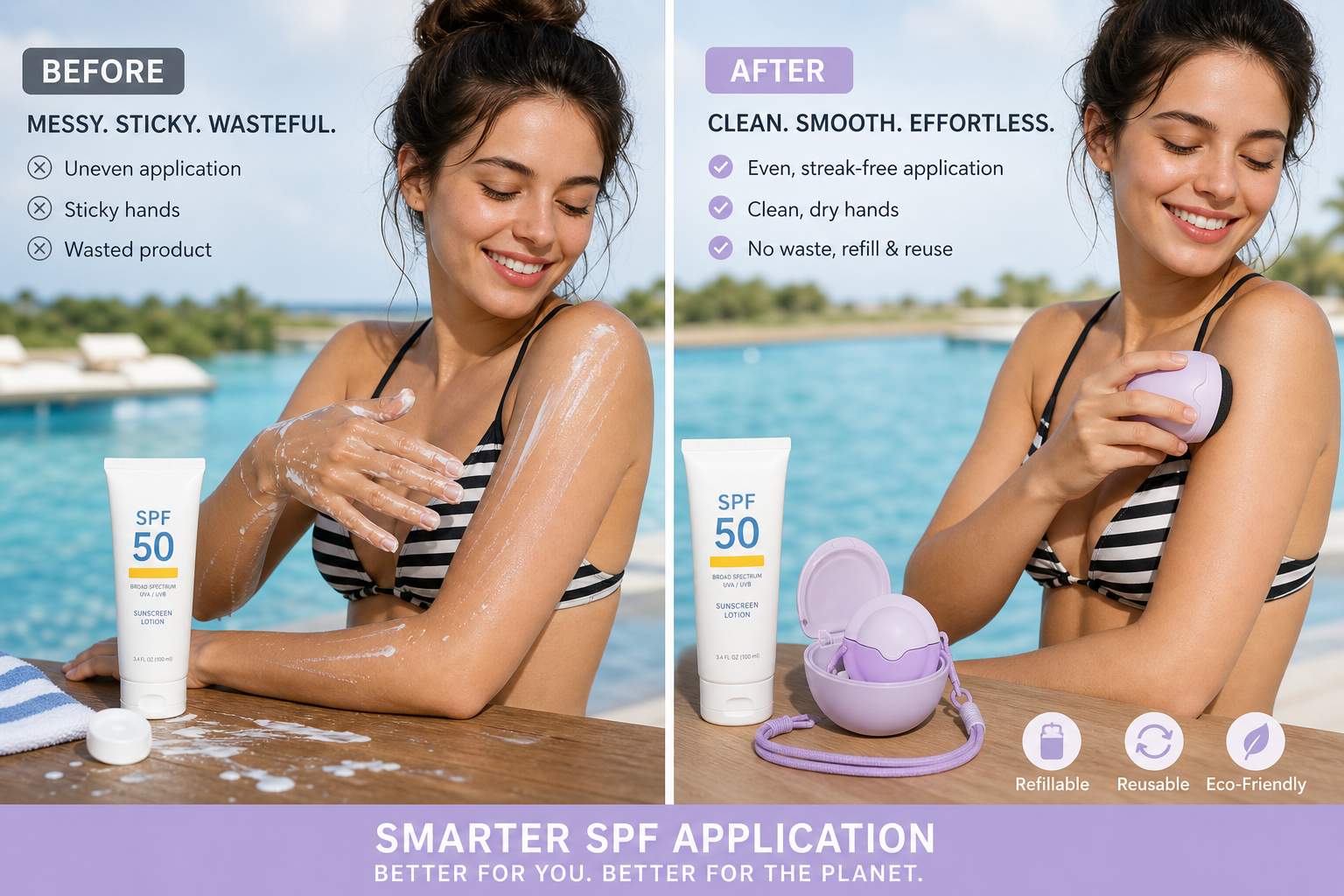 Applicateur SPF Silicone